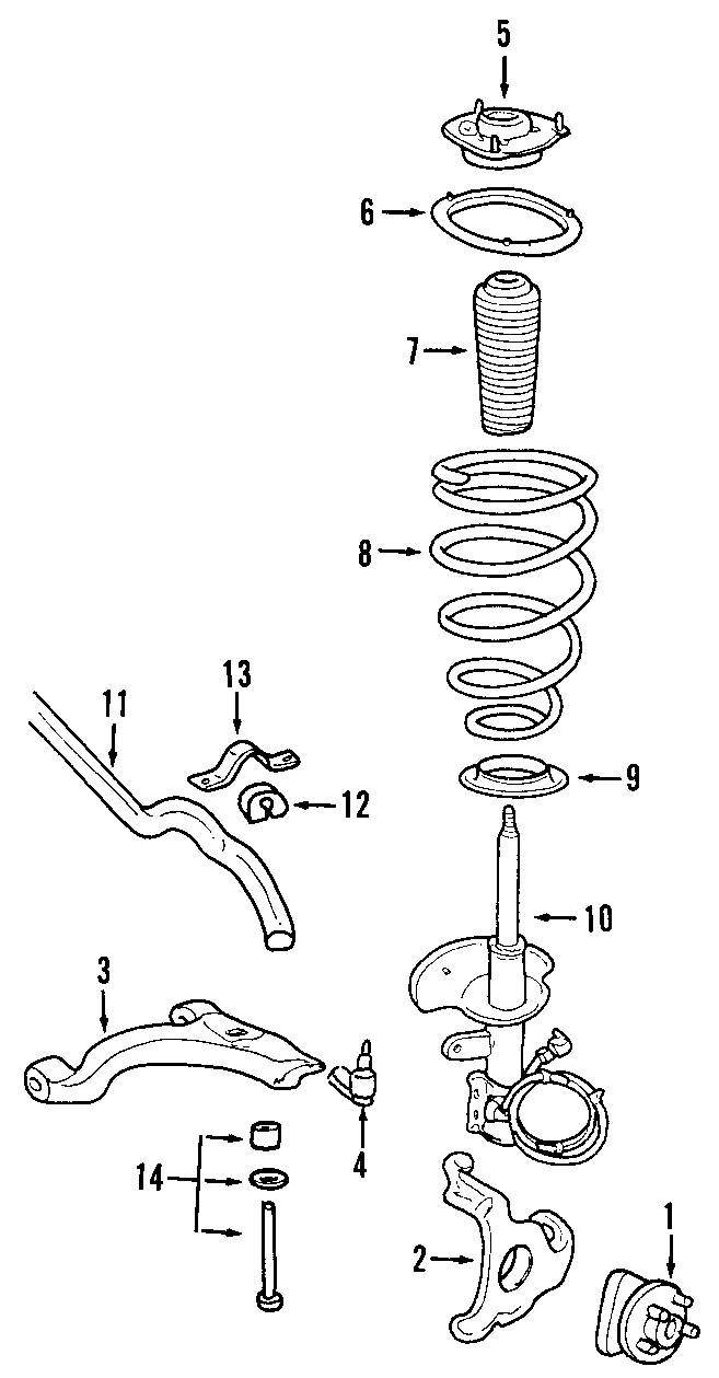 13FRONT SUSPENSION. LOWER CONTROL ARM. RIDE CONTROL. STABILIZER BAR. SUSPENSION COMPONENTS.https://images.simplepart.com/images/parts/motor/fullsize/NEP040.png