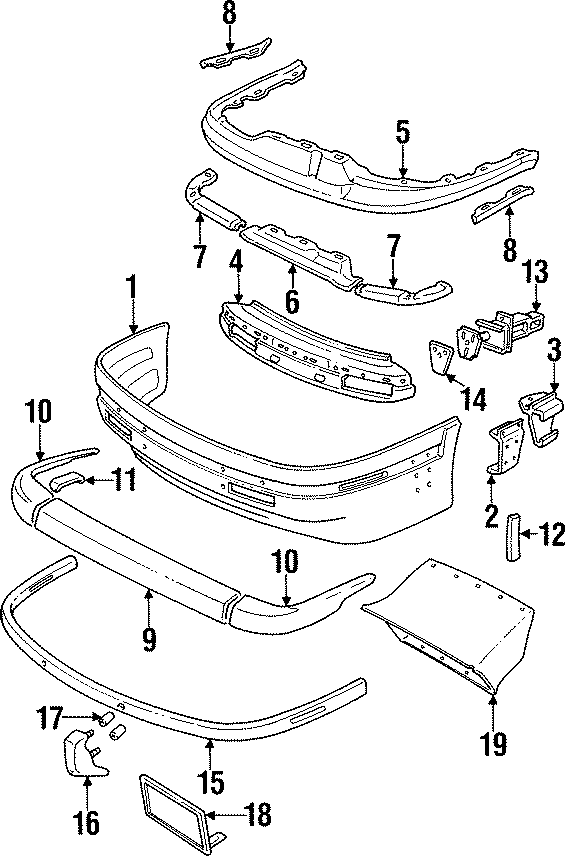 13FRONT BUMPER. BUMPER & COMPONENTS.https://images.simplepart.com/images/parts/motor/fullsize/NF89010.png