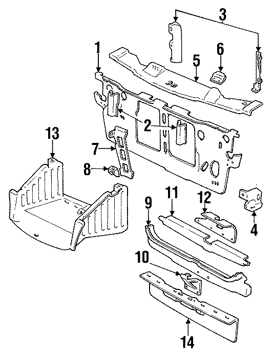 12RADIATOR SUPPORT.https://images.simplepart.com/images/parts/motor/fullsize/NF89040.png