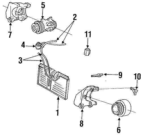 4AIR CONDITIONER & HEATER. COMPRESSOR & LINES. CONDENSER.https://images.simplepart.com/images/parts/motor/fullsize/NF89300.png