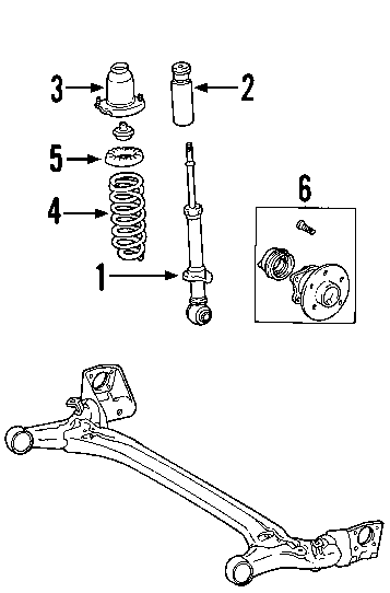 Diagram REAR SUSPENSION. REAR AXLE. STABILIZER BAR. SUSPENSION COMPONENTS. for your 2011 GMC Sierra 2500 HD 6.6L Duramax V8 DIESEL A/T 4WD SLT Crew Cab Pickup Fleetside 