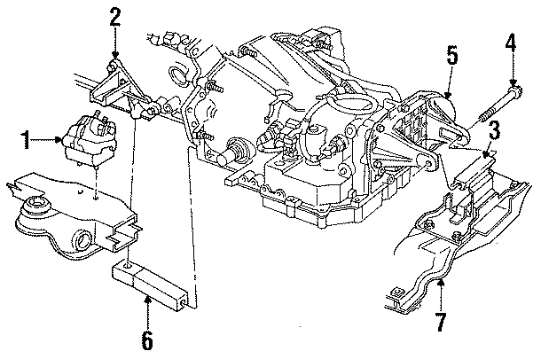 6ENGINE / TRANSAXLE. ENGINE & TRANS MOUNTING.https://images.simplepart.com/images/parts/motor/fullsize/NH93190.png