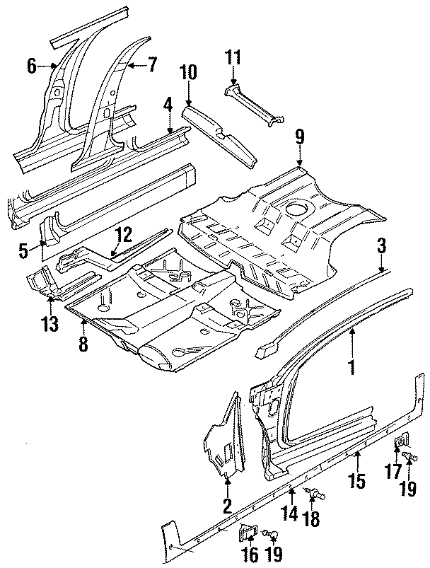 15PILLARS. ROCKER & FLOOR. CENTER PILLAR. EXTERIOR TRIM. HINGE PILLAR.https://images.simplepart.com/images/parts/motor/fullsize/NH93420.png