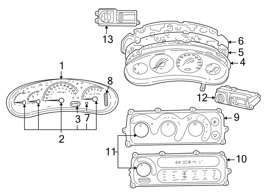 12INSTRUMENT PANEL. CLUSTER & SWITCHES.https://images.simplepart.com/images/parts/motor/fullsize/NH98325.png