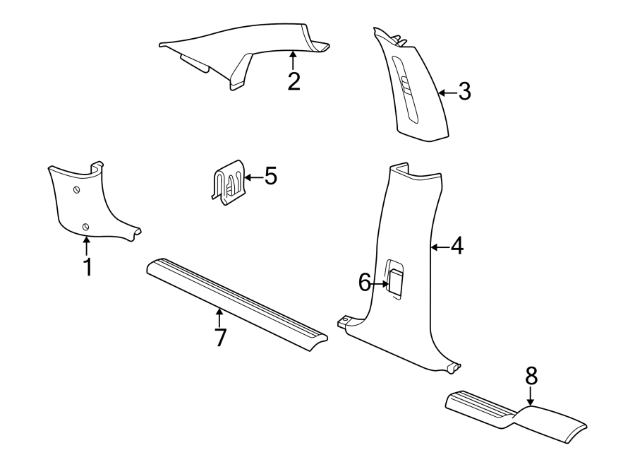 3PILLARS. ROCKER & FLOOR. INTERIOR TRIM.https://images.simplepart.com/images/parts/motor/fullsize/NH98480.png