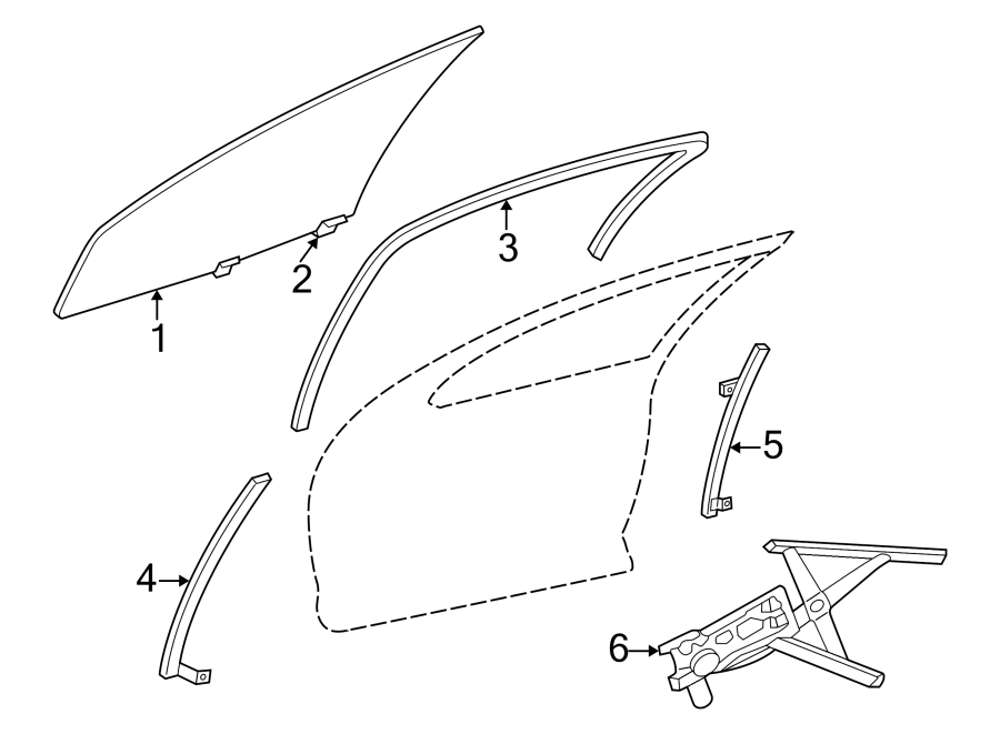 3FRONT DOOR. GLASS & HARDWARE.https://images.simplepart.com/images/parts/motor/fullsize/NH98505.png