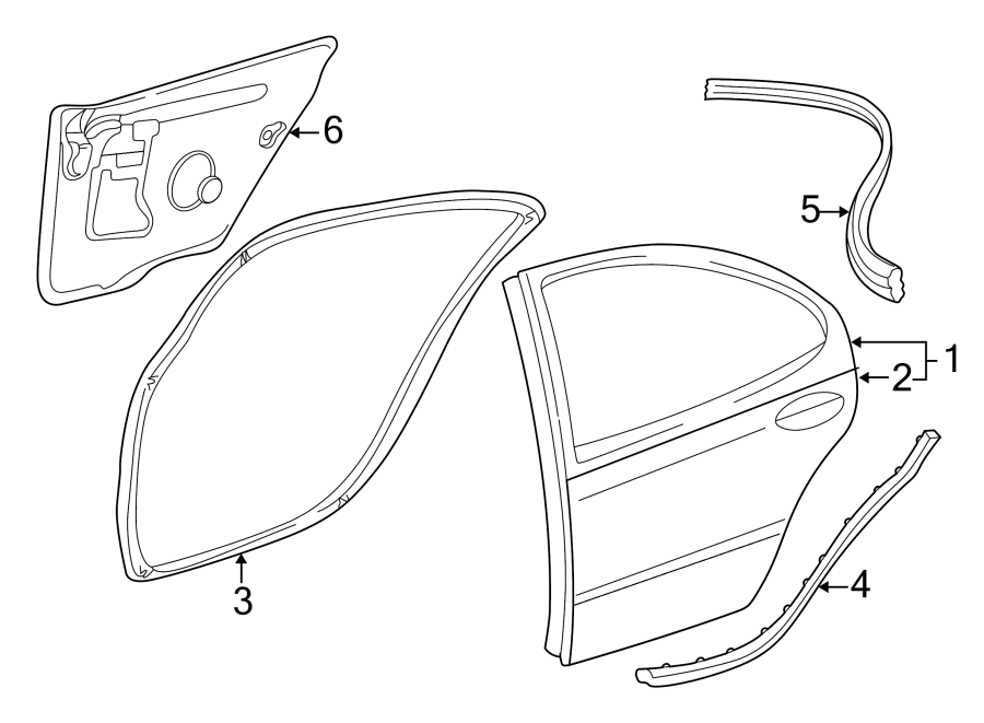 5REAR DOOR. DOOR & COMPONENTS.https://images.simplepart.com/images/parts/motor/fullsize/NH98530.png