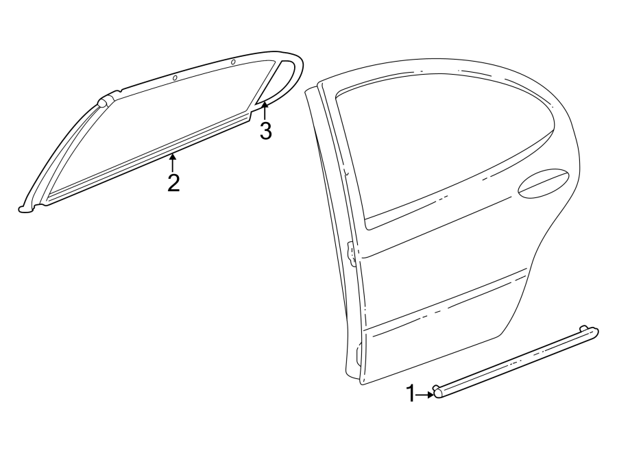 3REAR DOOR. EXTERIOR TRIM.https://images.simplepart.com/images/parts/motor/fullsize/NH98535.png