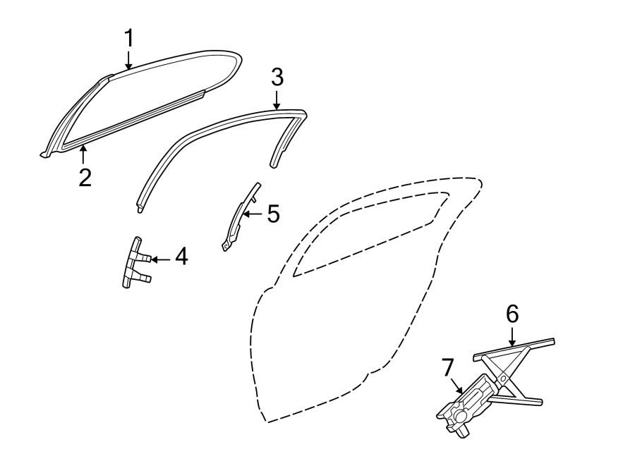 5Rear door. Glass & hardware.https://images.simplepart.com/images/parts/motor/fullsize/NH98540.png