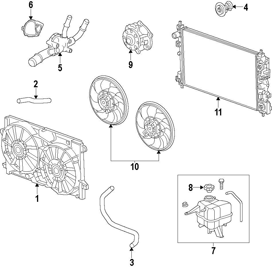 3COOLING SYSTEM. COOLING FAN. RADIATOR. WATER PUMP.https://images.simplepart.com/images/parts/motor/fullsize/NL1010.png