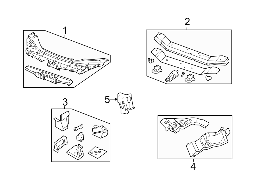 RADIATOR SUPPORT.