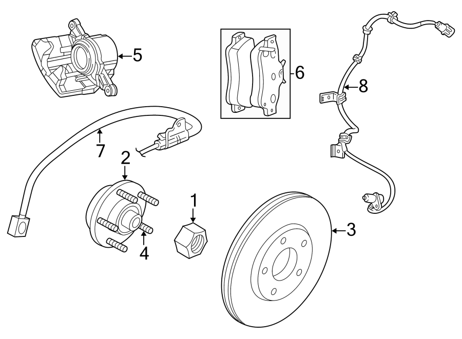 1FRONT SUSPENSION. BRAKE COMPONENTS.https://images.simplepart.com/images/parts/motor/fullsize/NM01240.png