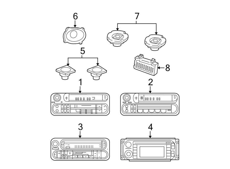 2INSTRUMENT PANEL. SOUND SYSTEM.https://images.simplepart.com/images/parts/motor/fullsize/NM01343.png