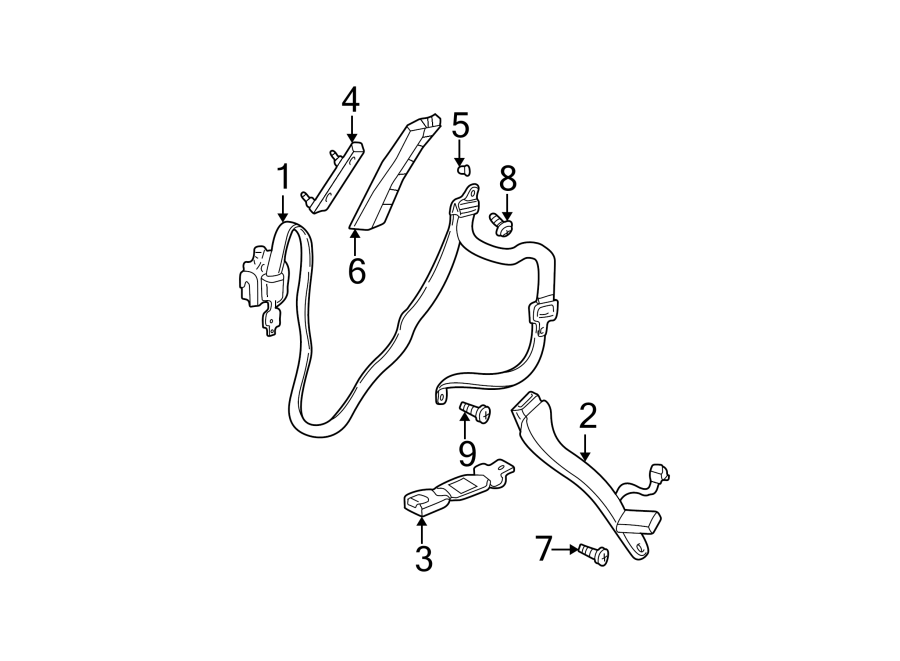 3RESTRAINT SYSTEMS. FRONT SEAT BELTS.https://images.simplepart.com/images/parts/motor/fullsize/NM01370.png