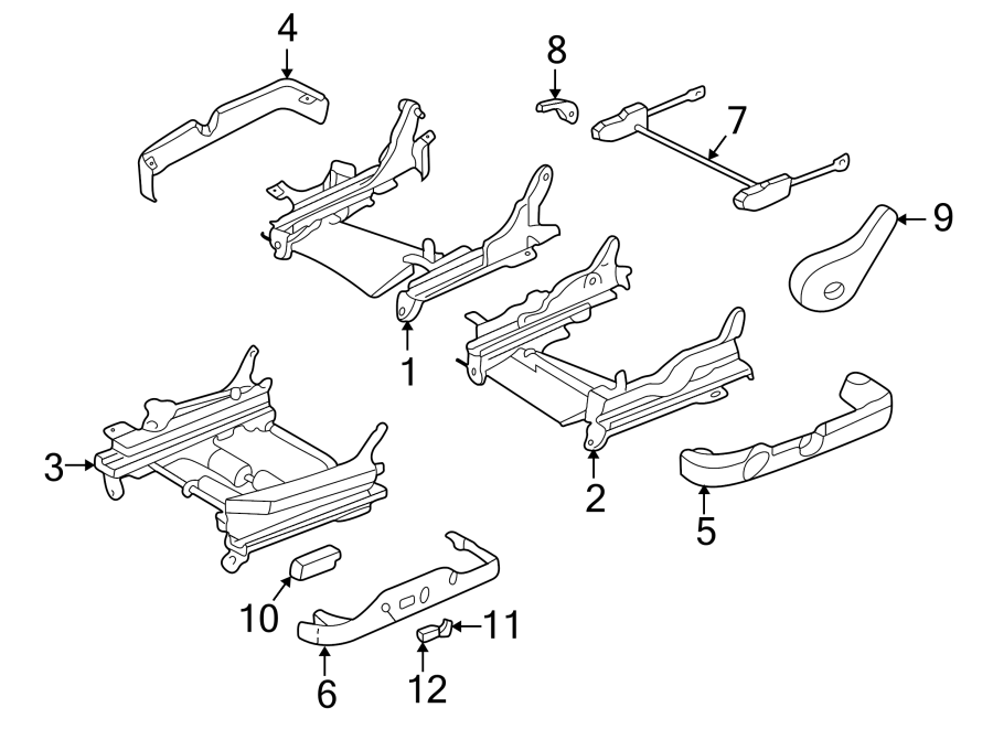 SEATS & TRACKS. TRACKS & COMPONENTS.