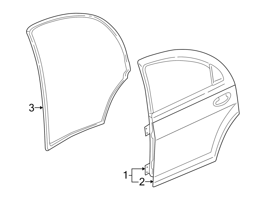 1REAR DOOR. DOOR & COMPONENTS.https://images.simplepart.com/images/parts/motor/fullsize/NM01525.png