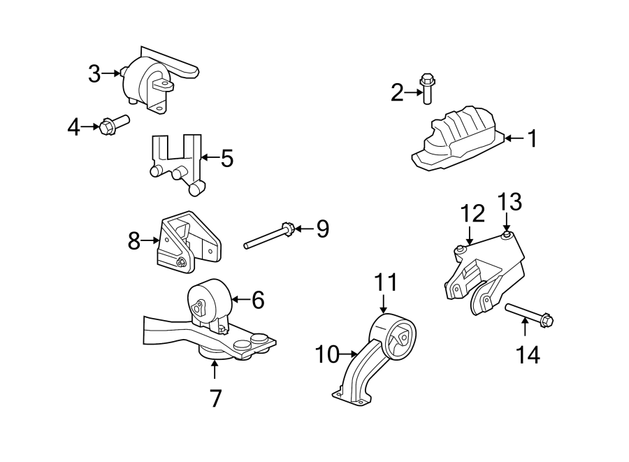 13ENGINE / TRANSAXLE. ENGINE & TRANS MOUNTING.https://images.simplepart.com/images/parts/motor/fullsize/NM07255.png