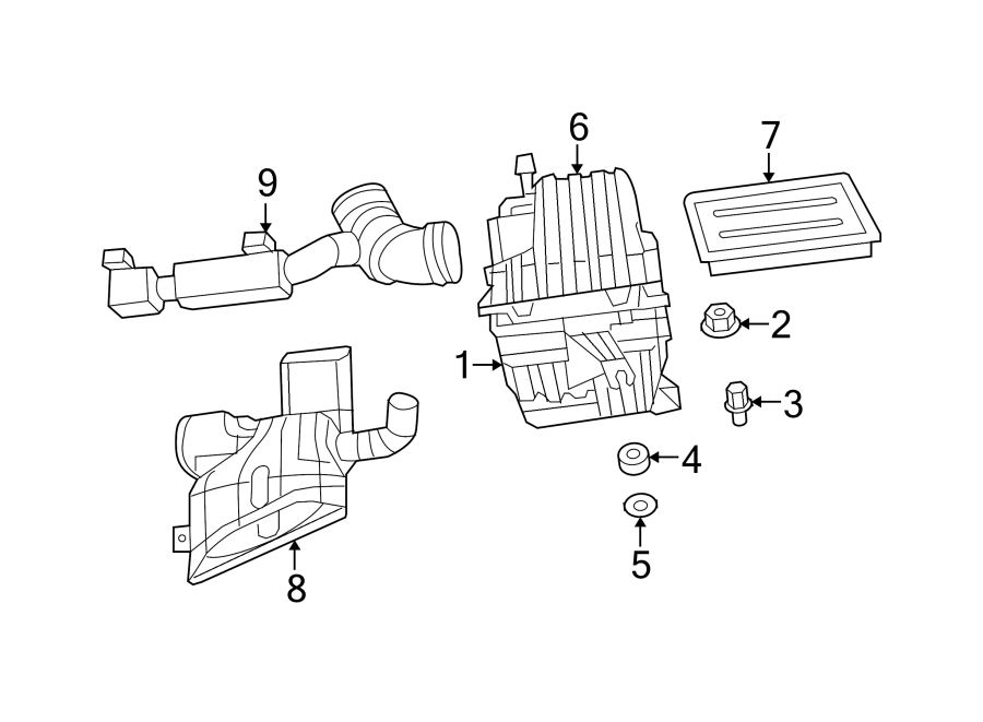 ENGINE / TRANSAXLE. AIR INTAKE.