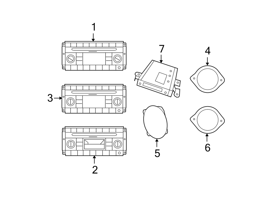 1INSTRUMENT PANEL. SOUND SYSTEM.https://images.simplepart.com/images/parts/motor/fullsize/NM07450.png