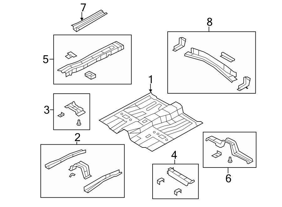 3PILLARS. ROCKER & FLOOR. FLOOR & RAILS.https://images.simplepart.com/images/parts/motor/fullsize/NM07540.png