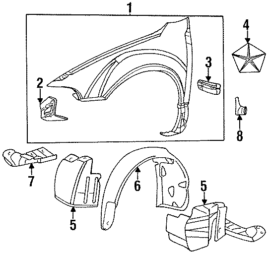 5FENDER & COMPONENTS.https://images.simplepart.com/images/parts/motor/fullsize/NM95090.png