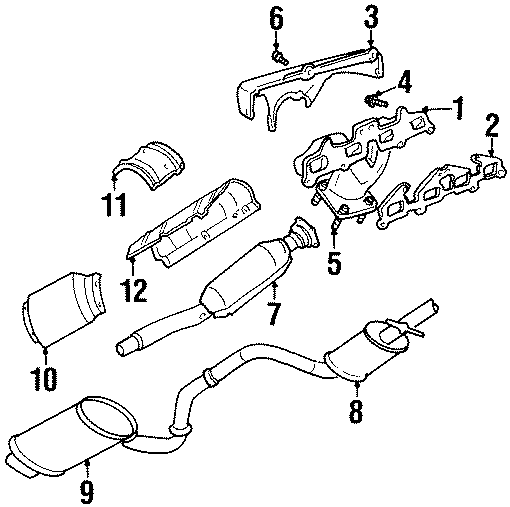 5EXHAUST SYSTEM. EXHAUST COMPONENTS. EXHAUST MANIFOLD.https://images.simplepart.com/images/parts/motor/fullsize/NM95180.png