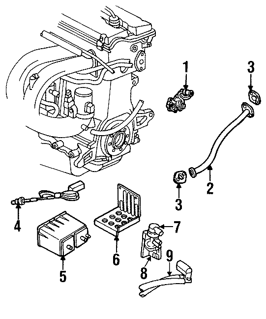 5EMISSION SYSTEM. EMISSION COMPONENTS.https://images.simplepart.com/images/parts/motor/fullsize/NM95198.png