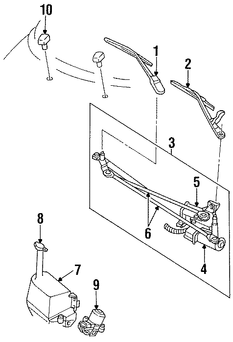 10WINDSHIELD. WIPER & WASHER COMPONENTS.https://images.simplepart.com/images/parts/motor/fullsize/NM95330.png