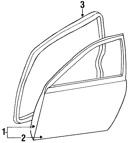 3FRONT DOOR. DOOR & COMPONENTS.https://images.simplepart.com/images/parts/motor/fullsize/NM95495.png