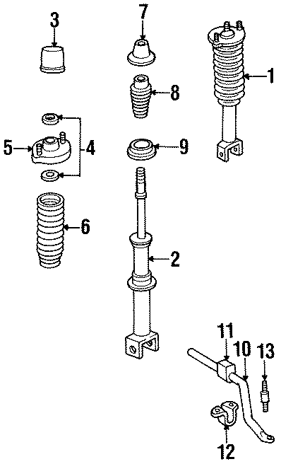 8REAR SUSPENSION. STRUTS & SUSPENSION COMPONENTS.https://images.simplepart.com/images/parts/motor/fullsize/NM95610.png