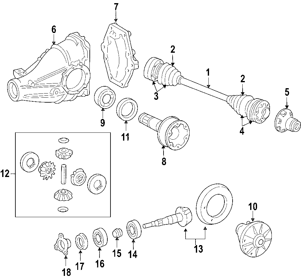 4REAR AXLE. AXLE SHAFTS & JOINTS. DIFFERENTIAL. DRIVE AXLES. PROPELLER SHAFT.https://images.simplepart.com/images/parts/motor/fullsize/NNP080.png