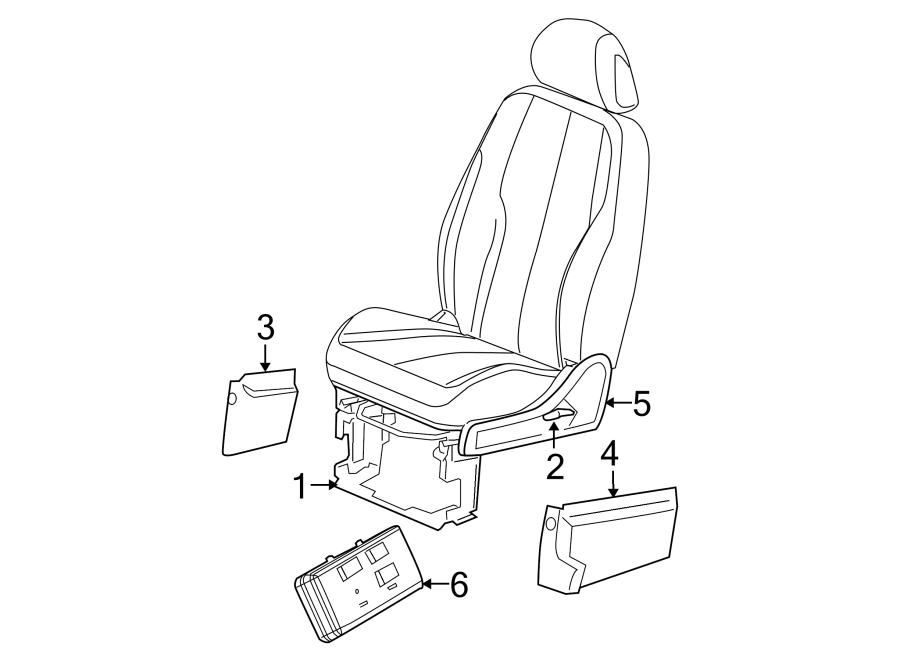 SEATS & TRACKS. TRACKS & COMPONENTS.