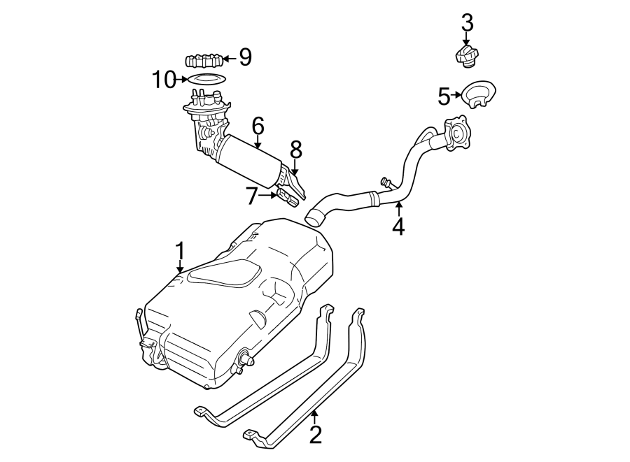 FUEL SYSTEM COMPONENTS. Diagram