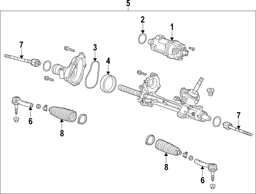 STEERING GEAR & LINKAGE. Diagram