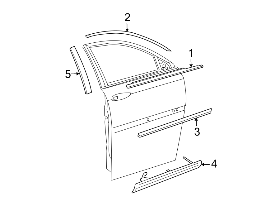 1FRONT DOOR. EXTERIOR TRIM.https://images.simplepart.com/images/parts/motor/fullsize/NS04425.png