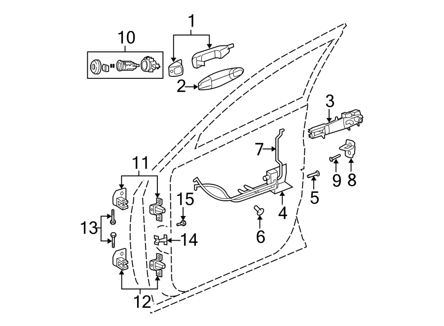 2Front door. Lock & hardware.https://images.simplepart.com/images/parts/motor/fullsize/NS04440.png