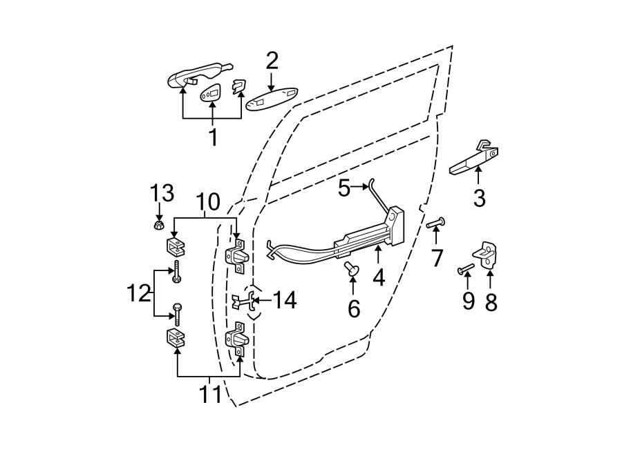 7REAR DOOR. LOCK & HARDWARE.https://images.simplepart.com/images/parts/motor/fullsize/NS04465.png