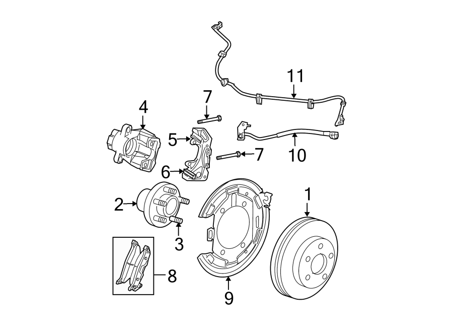 3REAR SUSPENSION. BRAKE COMPONENTS.https://images.simplepart.com/images/parts/motor/fullsize/NS04505.png