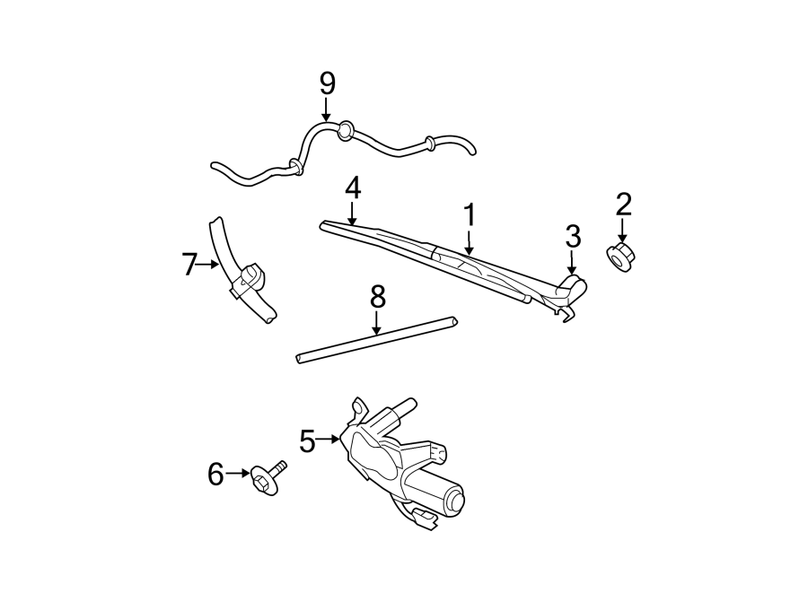 WIPER & WASHER COMPONENTS.