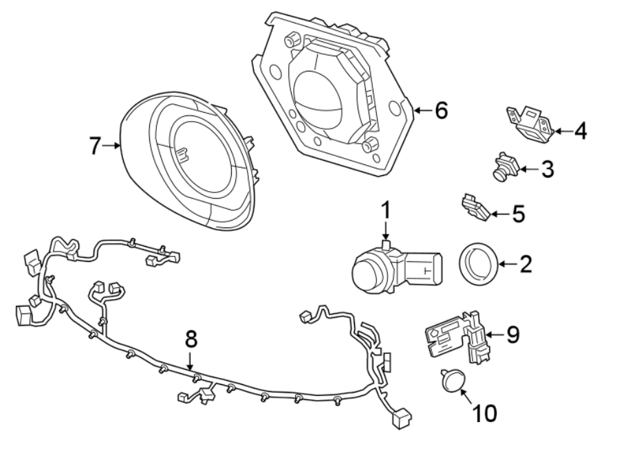 2FRONT BUMPER & GRILLE. ELECTRICAL COMPONENTS.https://images.simplepart.com/images/parts/motor/fullsize/NS17012.png