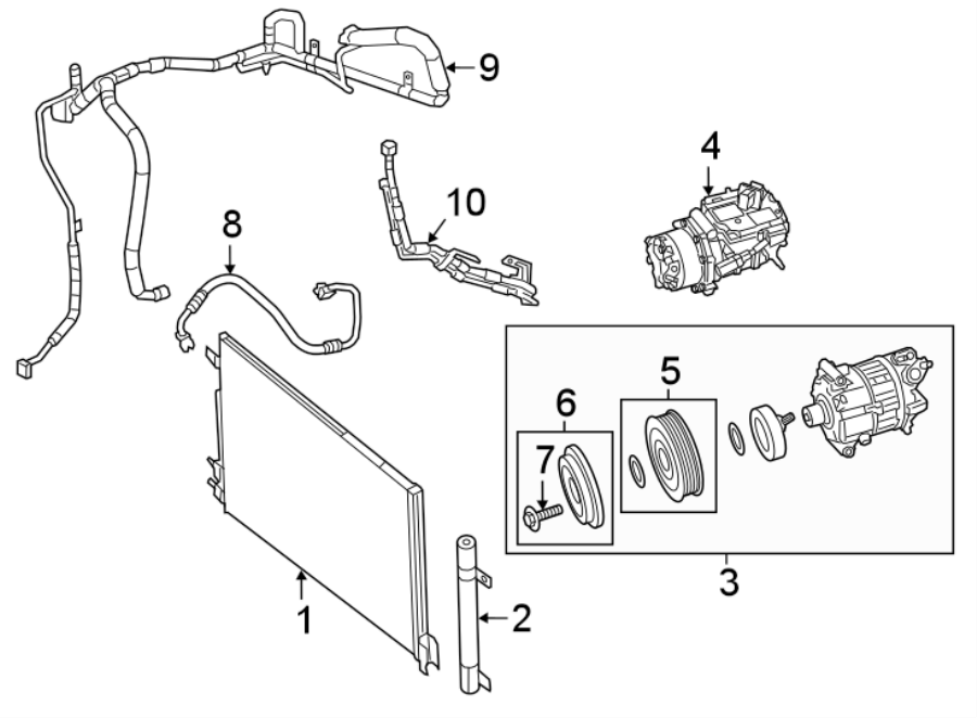 3AIR CONDITIONER & HEATER. COMPRESSOR & LINES. CONDENSER.https://images.simplepart.com/images/parts/motor/fullsize/NS17060.png