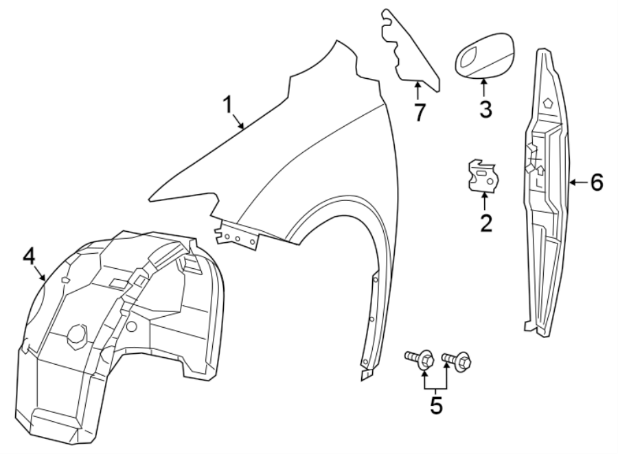 FENDER & COMPONENTS.