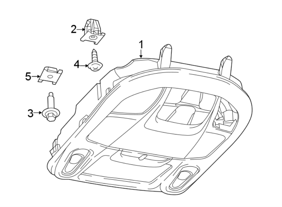 OVERHEAD CONSOLE.