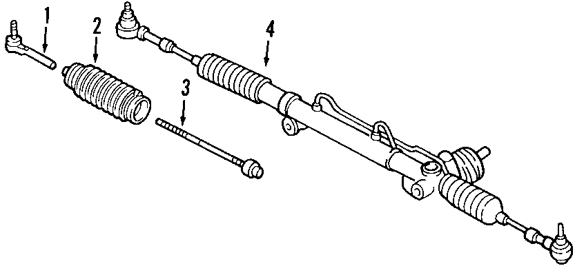 Diagram P/S PUMP & HOSES. STEERING GEAR & LINKAGE. for your 2011 Chevrolet Equinox   