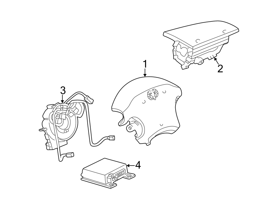 RESTRAINT SYSTEMS. AIR BAG COMPONENTS.