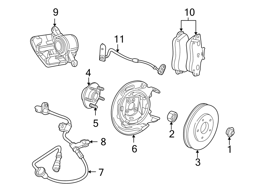 1REAR SUSPENSION. BRAKE COMPONENTS.https://images.simplepart.com/images/parts/motor/fullsize/NU01470.png