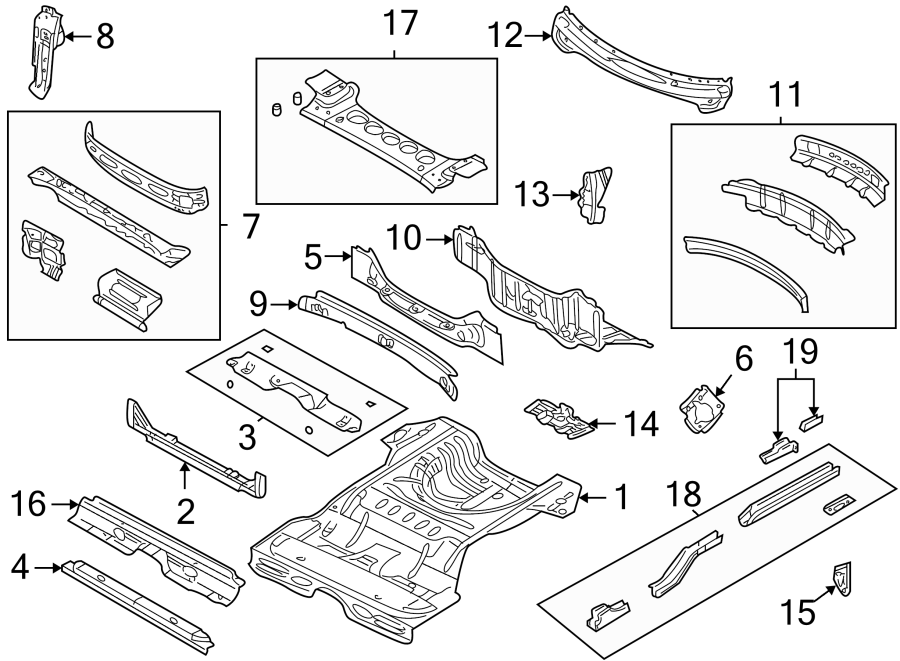 REAR BODY & FLOOR.