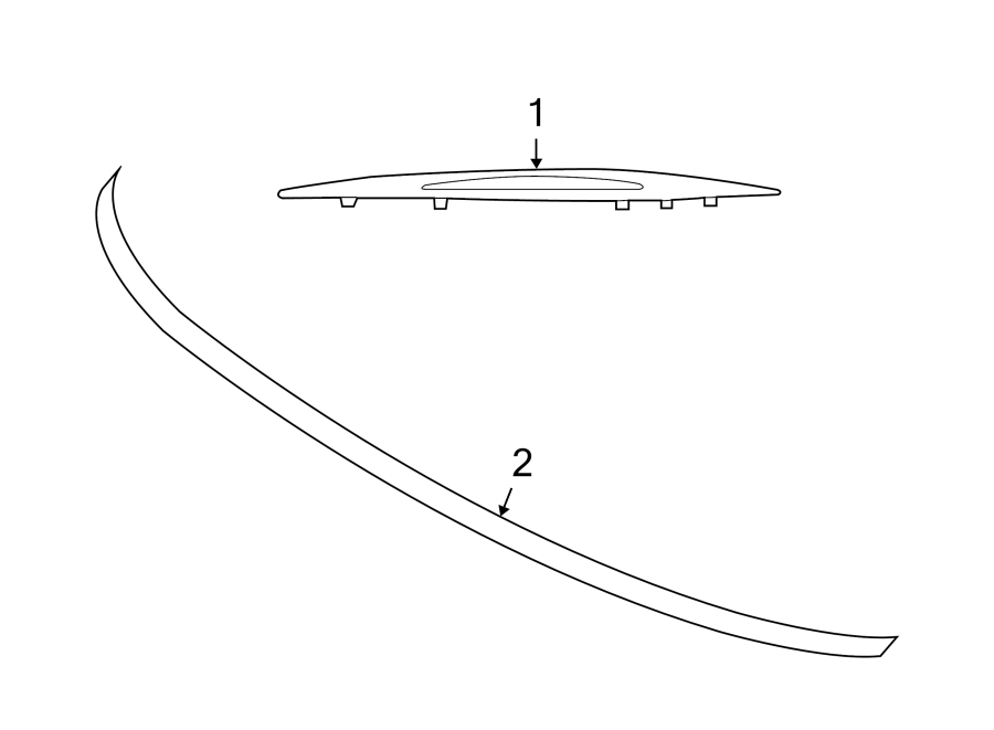 REAR LAMPS. HIGH MOUNTED STOP LAMP. Diagram