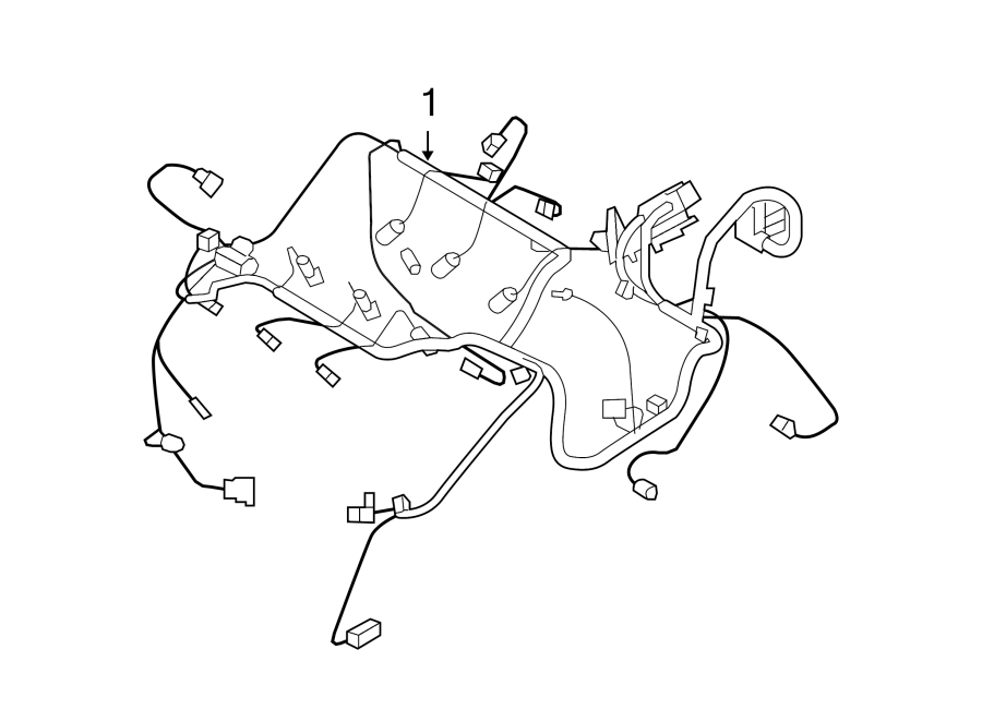 Diagram WIRING HARNESS. for your Chrysler 200  