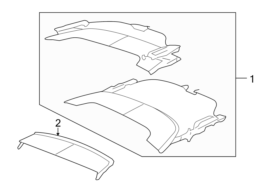 RETRACTABLE TOP. STOWAGE COMPARTMENT.